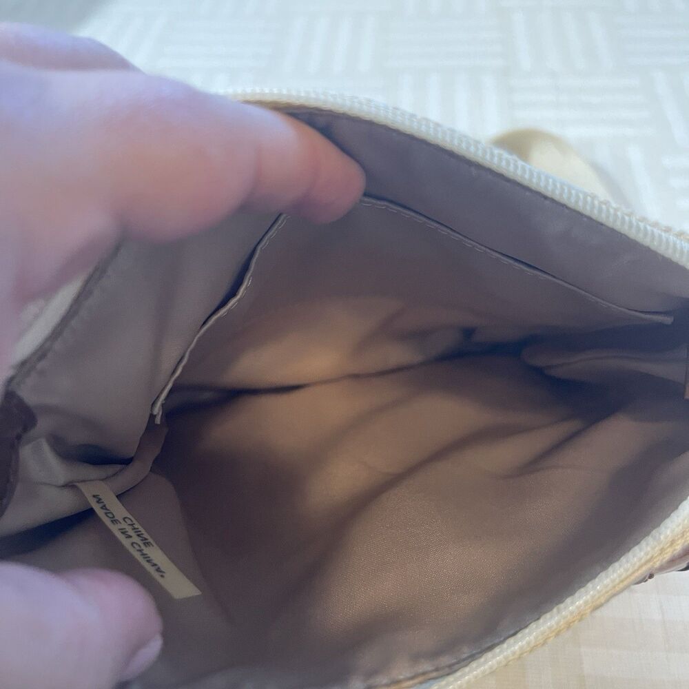 2508 256 COACH Signature Shoulder Bag Cream Turn Lock - Picture 6 of 6